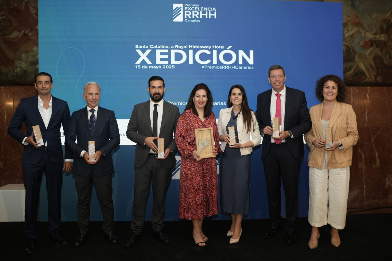 Galardonados en los X Premios a la Excelencia en RRHH de Canarias 2025 ...