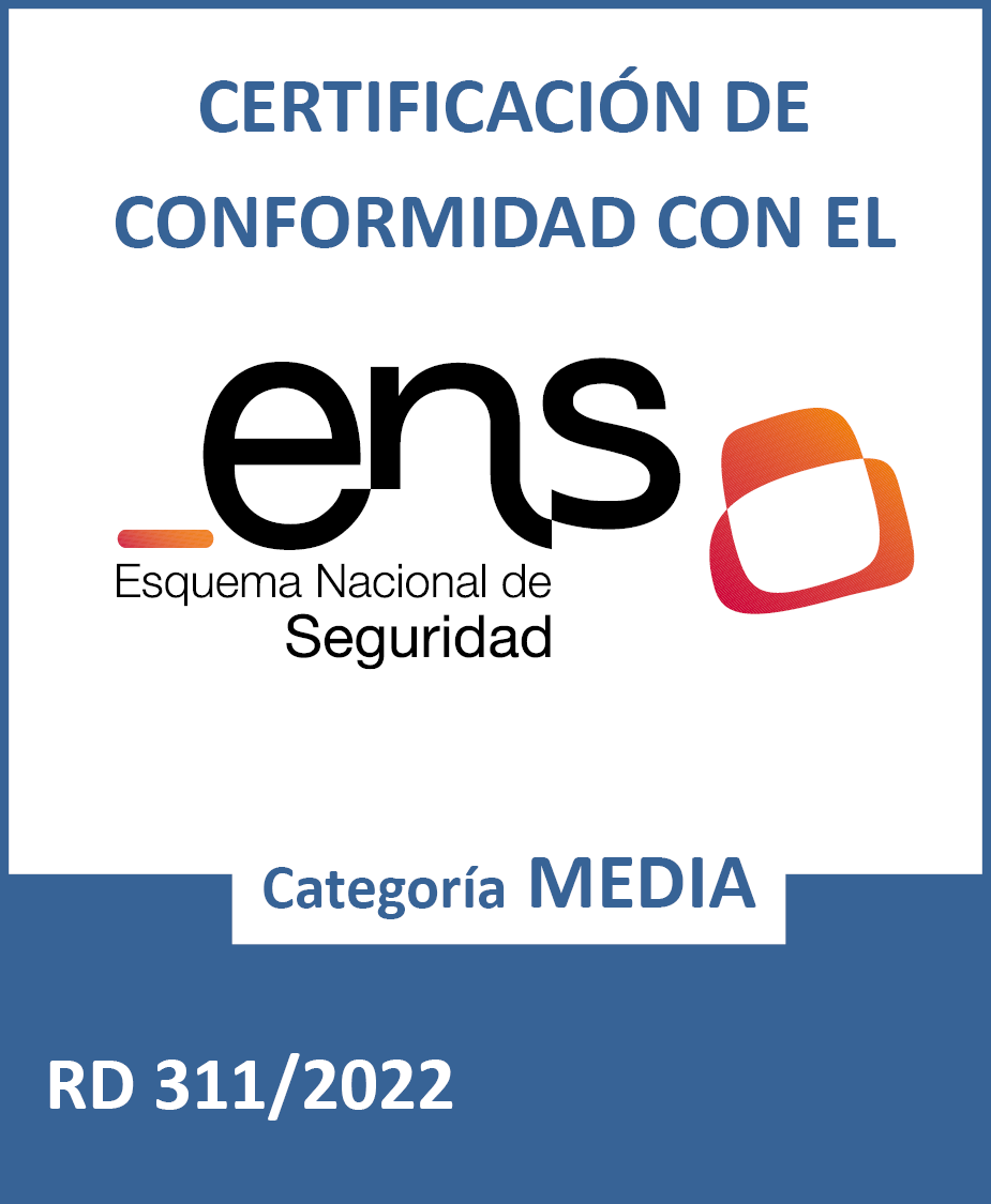 Certificación ENS Categoría MEDIA